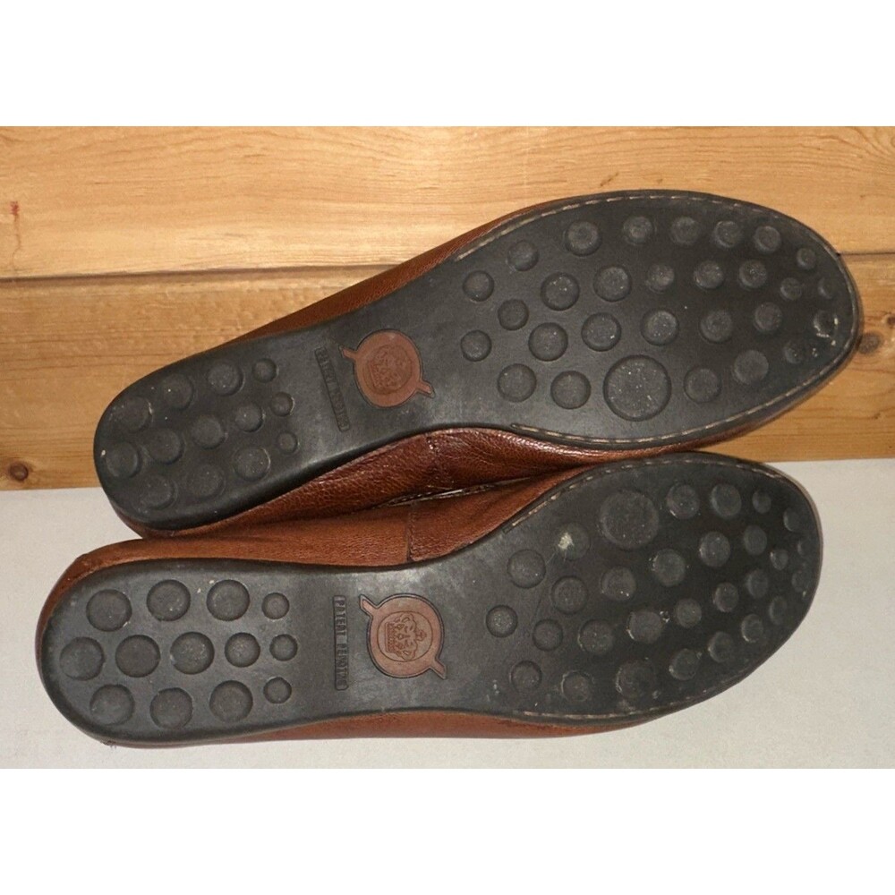 Born Shoes Womens Size 8 Brown Leather Slip On Loafer Flats Casual Comfort - Picture 7 of 9